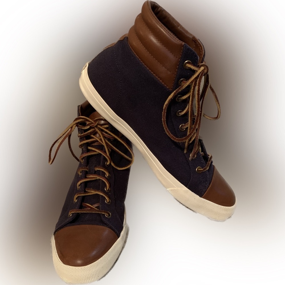 Men’s Polo High Top Sneakers Size 10.5